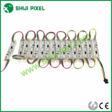 12 v dc cor cheia 3 pcs smd5050 rgb led módulo